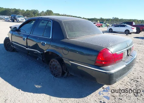2003 Mercury Grand Marquis Gs из США, поврежденный, VIN 2MEFM74W83X691286